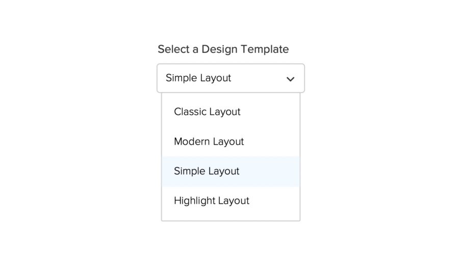 propopen select design template