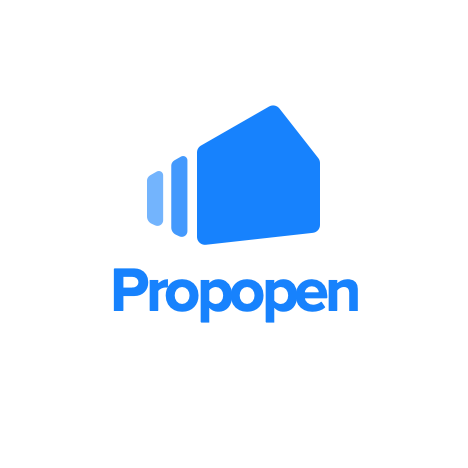 Propopen Logo Square Blue